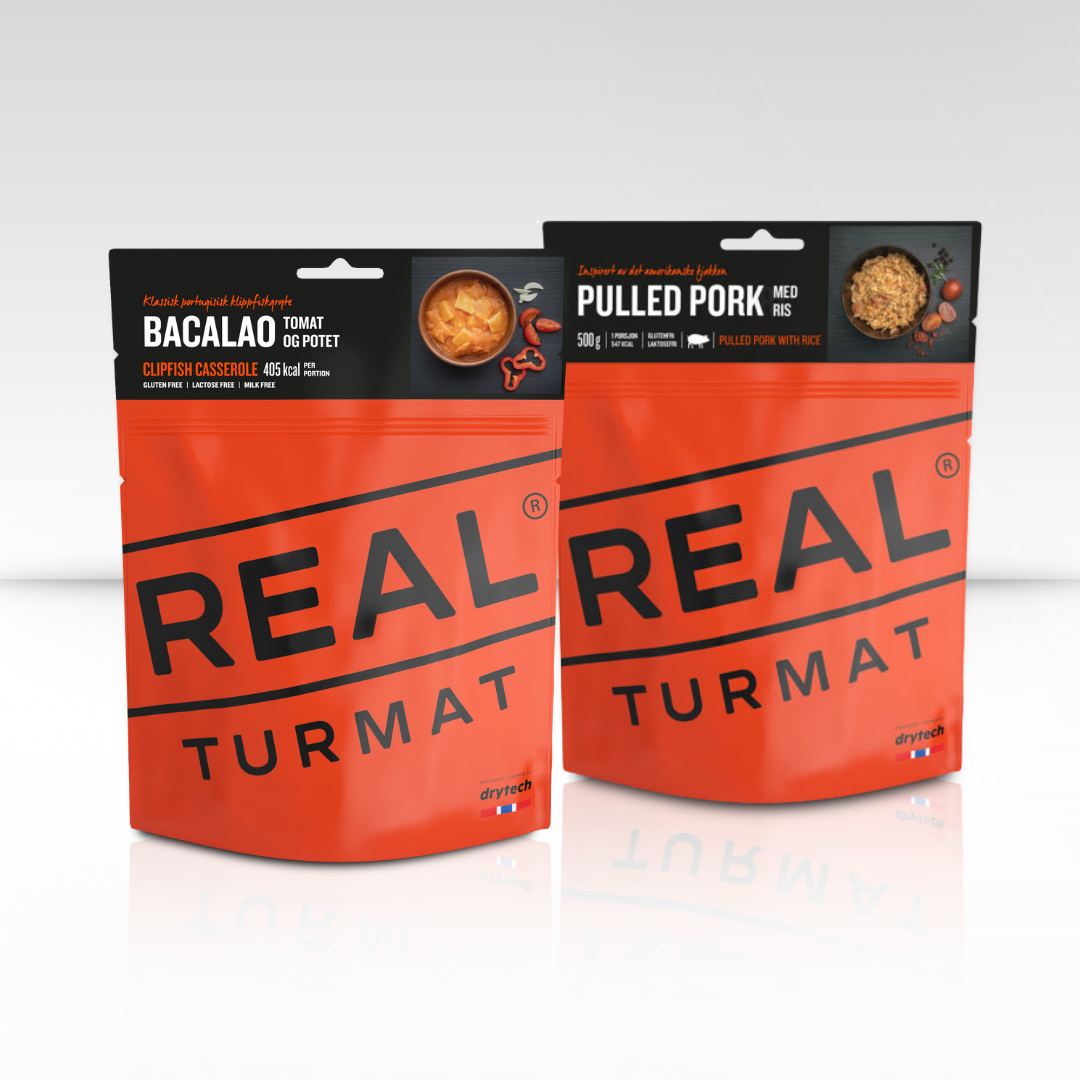 Real Turmat Zestaw Bacalao i Szarpana Wieprzowina