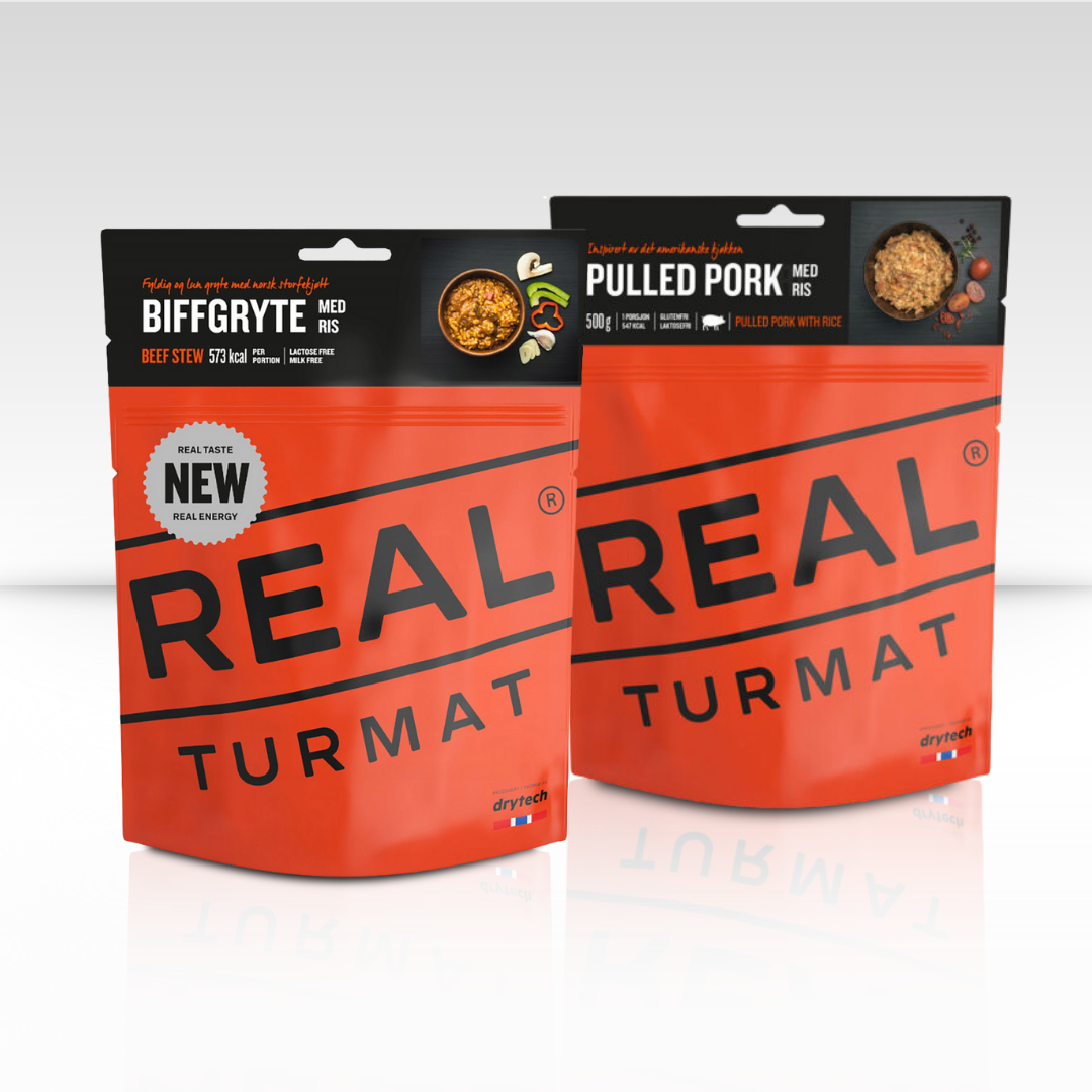 Hovězí a trhané vepřové maso v pravém Turmatu