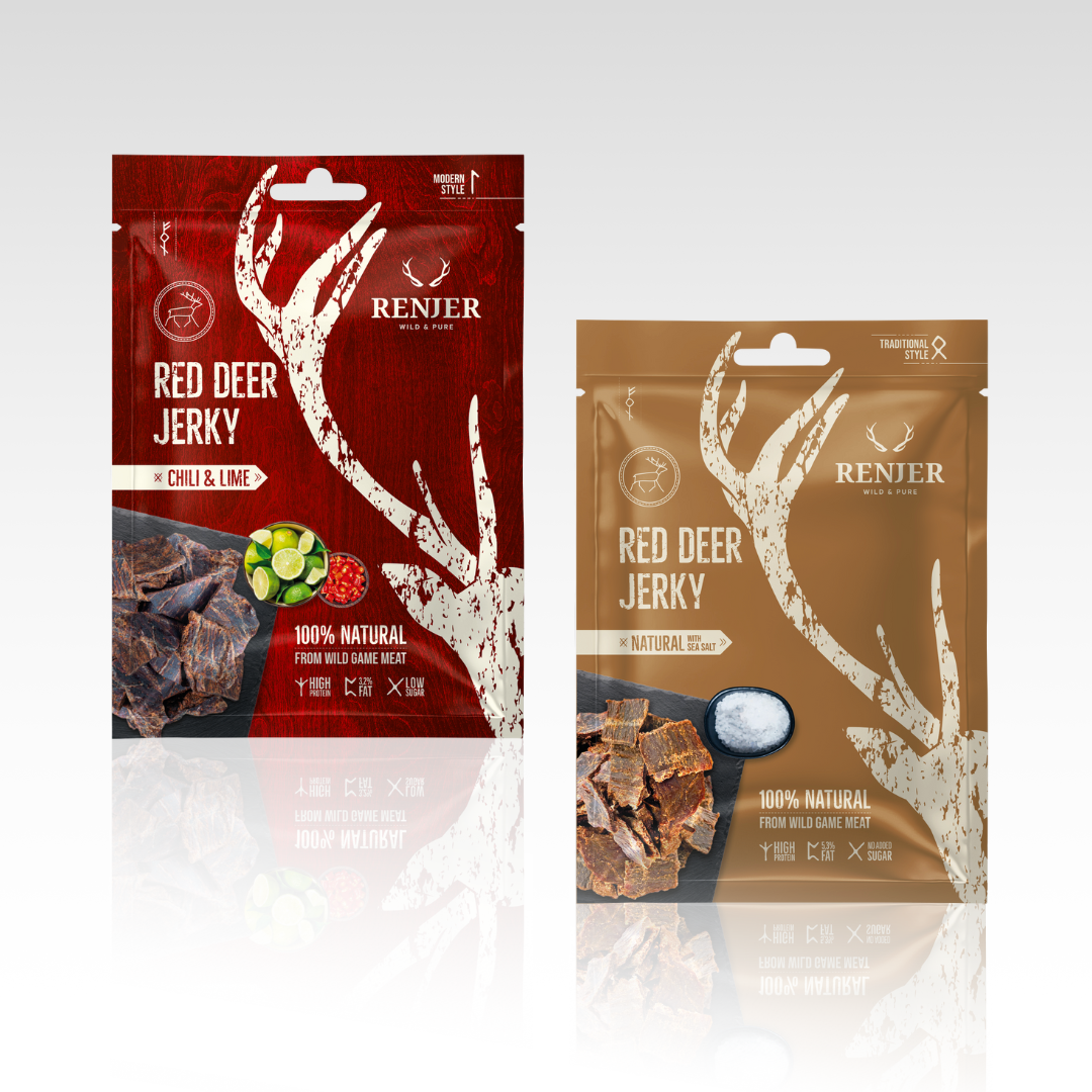 RENJER Jerky Jeleń Zestaw