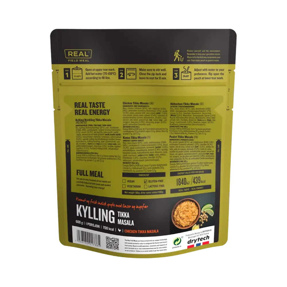 REAL Field Meal Chicken Tikka Masala