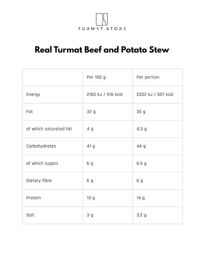 Real Turmat Beef and Potato Stew
