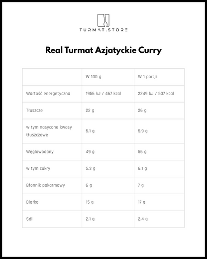 Real Turmat Azjatyckie Curry