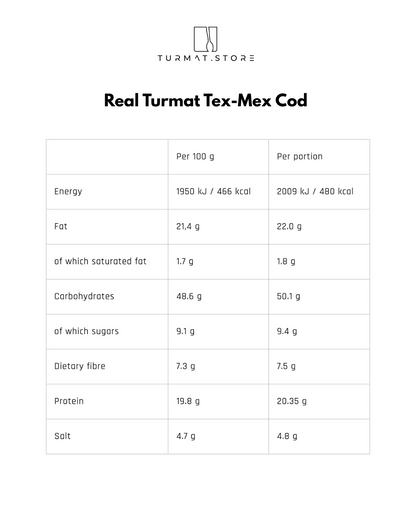Real Turmat Tex-Mex Cod