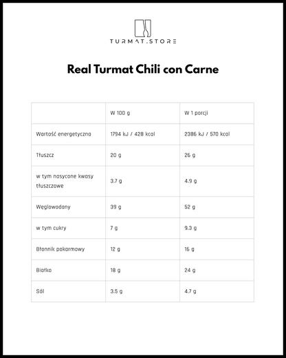 Real Turmat Chili con Carne
