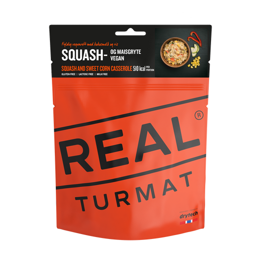 Real Turmat Squash and Sweet Corn Casserole