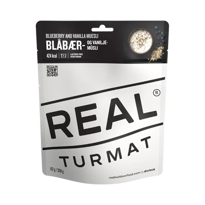 Real Turmat Blueberry and Vanilla Muesli