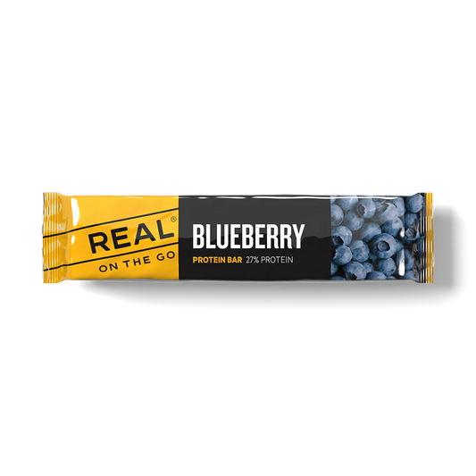 REAL On the Go Blueberry Protein Bar