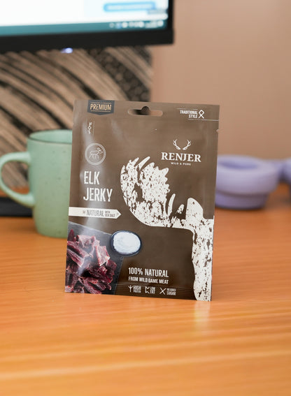 RENJER losí jerky – mořská sůl 25 g