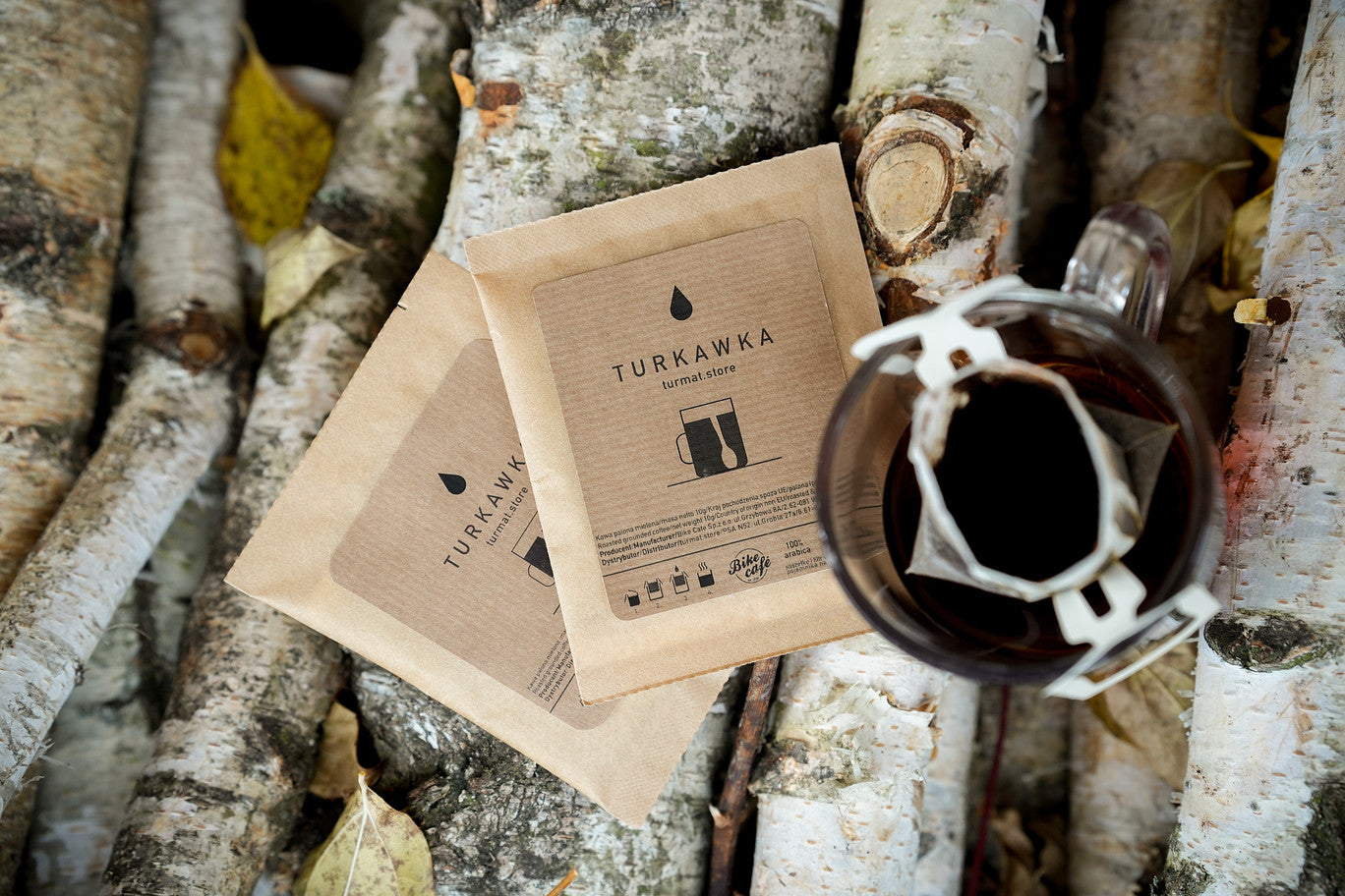 Turkawka káva v sáčku