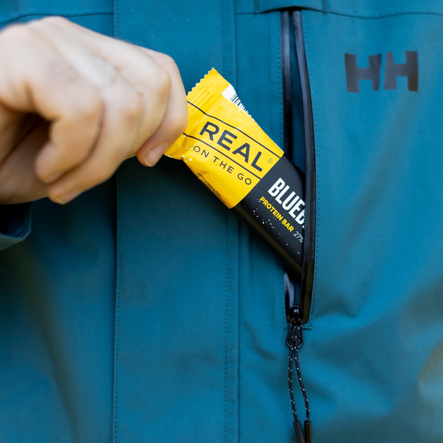 REAL On the Go Blueberry Protein Bar