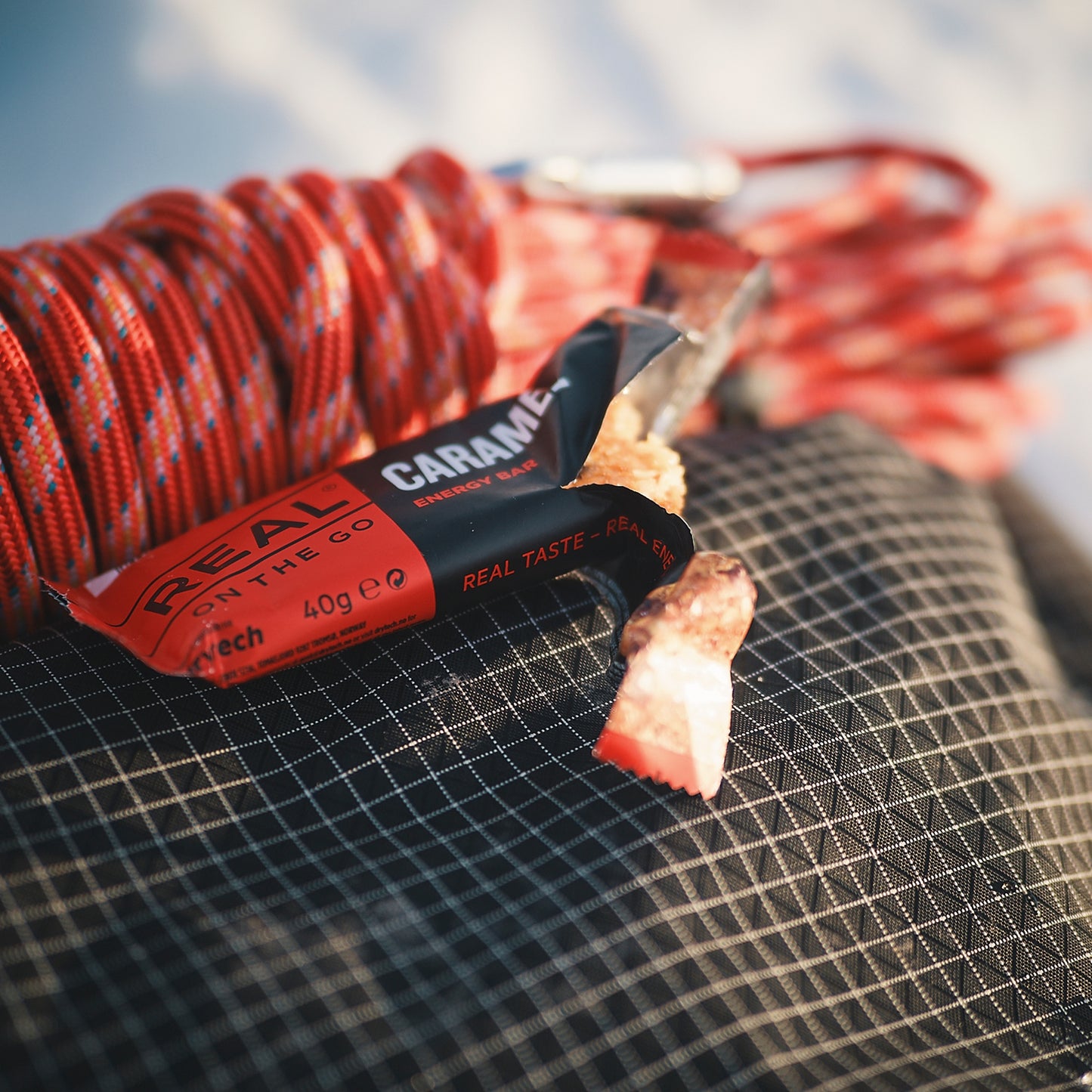 REAL On the Go Caramel Energy Bar
