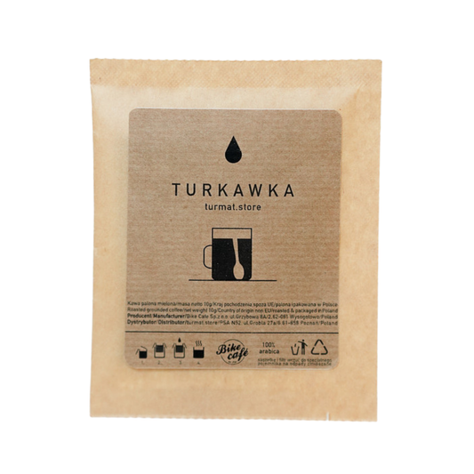 Turkawka káva v sáčku