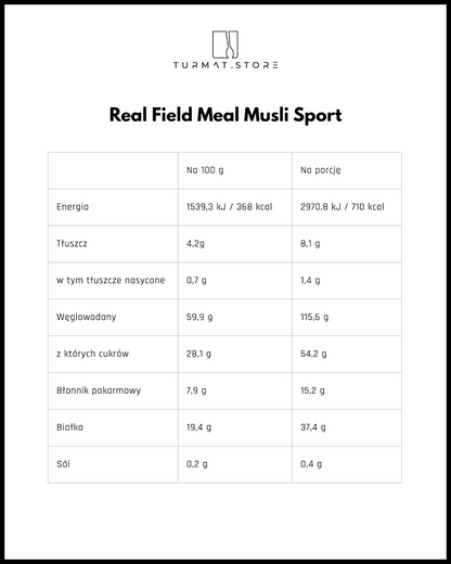 Real Field Meal Musli Sport