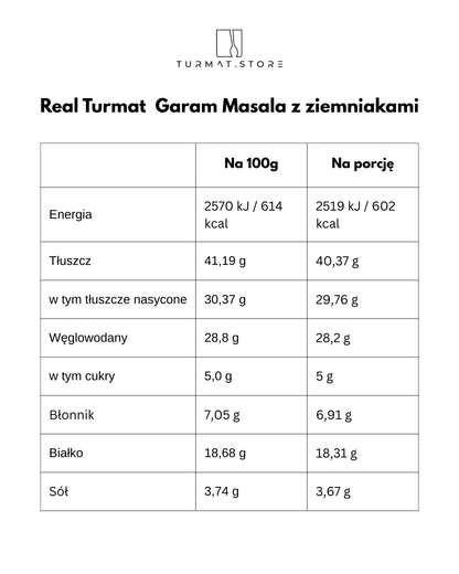 Real Turmat Ziemniaczane Garam Masala
