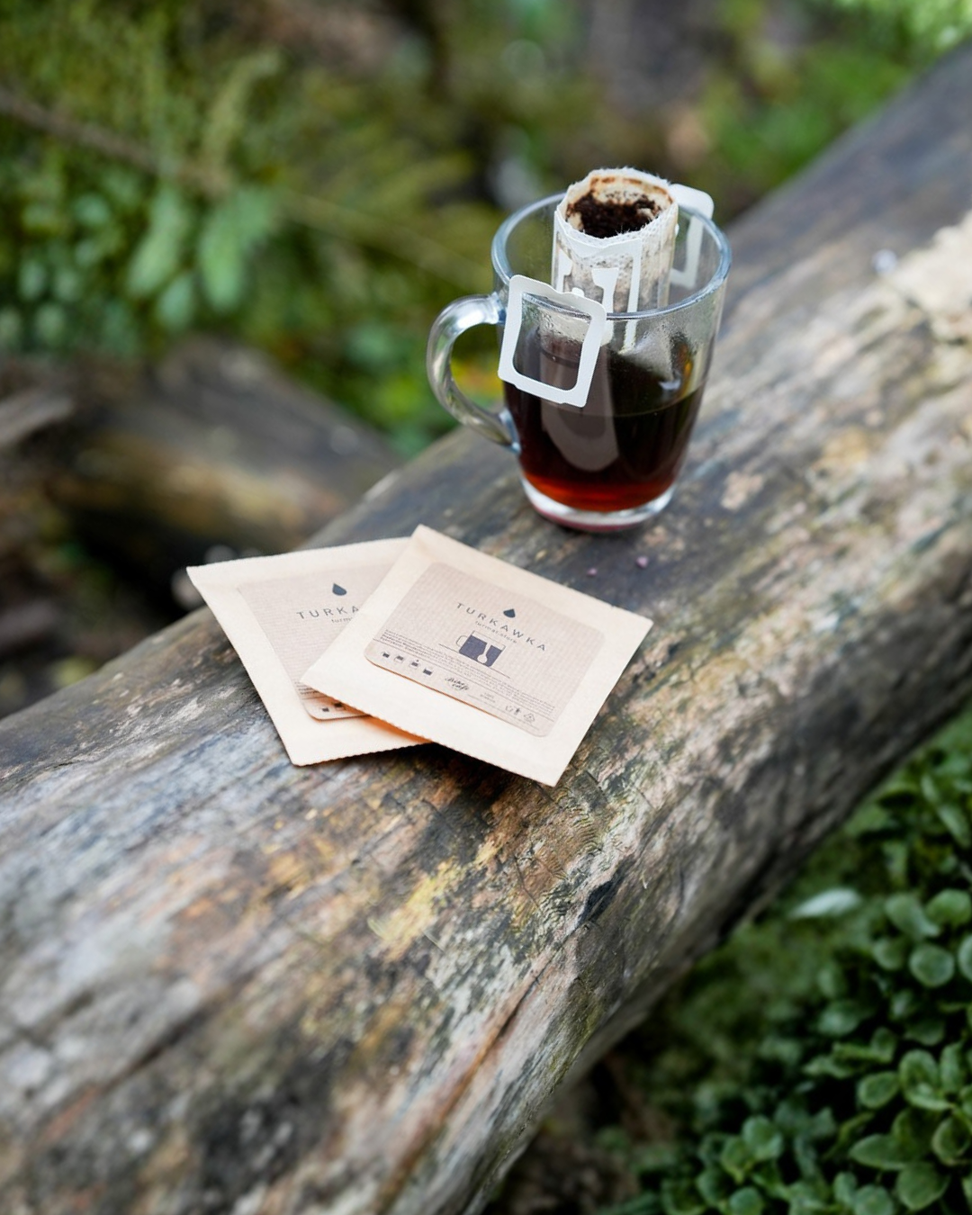 Turkawka káva v sáčku